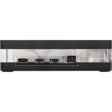 Joy-IT RB-CASEP4+03B para Raspberry Pi 4 B, Caja/Carcasa negro/Transparente