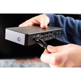 Kensington Replicador de puertos 4K dual USB-C y USB-A SD4781P EQ, Estación de acoplamiento negro, Alámbrico, USB 3.2 Gen 2 (3.1 Gen 2) Type-C, 100 W, 3,5 mm, 10,100,1000 Mbit/s, Negro