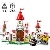 LEGO Combate contra Roy en el Castillo de Peach, Juegos de construcción Juego de construcción, 7 año(s), Plástico, 738 pieza(s), 987 g