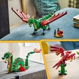 LEGO Creator Dragón Medieval, Juegos de construcción Juego de construcción, 9 año(s), Plástico, 715 pieza(s), 944 g