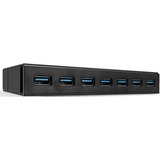 Lindy 43228 hub de interfaz USB 3.2 Gen 1 (3.1 Gen 1) Type-A 5000 Mbit/s Negro, Hub USB USB 3.2 Gen 1 (3.1 Gen 1) Type-A, USB 3.2 Gen 1 (3.1 Gen 1) Type-A, USB 3.2 Gen 1 (3.1 Gen 1), 5000 Mbit/s, Negro, Plástico