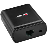 Lindy Extensor USB 2.0 Cat.6 de 4 puertos negro