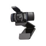 Logitech C920e HD 1080p Webcam negro, 1920 x 1080 Pixeles, Full HD, 30 pps, 1280x720@30fps, 1920x1080@30fps, 720p, 1080p, Pop-up