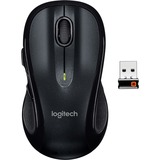 Logitech M510 ratón RF inalámbrico Laser Laser, RF inalámbrico, Negro, Minorista