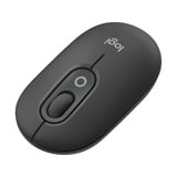 Logitech POP Mouse, ratón inalámbrico Bluetooth compacto y portátil con botones programables y clics discretos, tecnología Easy-Switch para alternar hasta 3 dispositivos, portátil, tablet, PC: grafito grafito, ratón inalámbrico Bluetooth compacto y portátil con botones programables y clics discretos, tecnología Easy-Switch para alternar hasta 3 dispositivos, portátil, tablet, PC: grafito, Ambidextro, Óptico, Bluetooth, 4000 DPI, Grafito