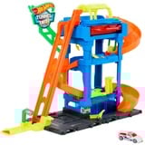 Mattel City HTN80 vehículo de juguete, Juego de construcción Set de pistas y vehículos de carreras, 3 año(s), Plástico, Multicolor