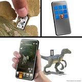Mattel HRX51 Figuras de juguete para niños, Muñecos Jurassic World HRX51, 4 año(s), Marrón, Gris, Plástico