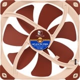 Noctua NF-A14 Carcasa del ordenador Ventilador 14 cm Beige, Marrón Ventilador, 14 cm, 300 RPM, 1500 RPM, 24,6 dB, 140,2 m³/h