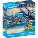 PLAYMOBIL Piratas Lucha contra el Pulpo Gigante, Juegos de construcción 
