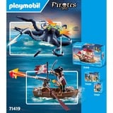 PLAYMOBIL Piratas Lucha contra el Pulpo Gigante, Juegos de construcción 