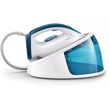 Philips GC6722/20 estación plancha al vapor 2400 W 1,5 L Suela de cerámica Azul, Blanco, Estación de planchado a vapor blanco/Azul, 2400 W, 300 g/min, Suela de cerámica, 5,2 bar, 1,5 L, 120 g/min