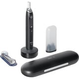 Procter & Gamble Oral-B iO Series 10 Luxe Edition, Cepillo de dientes eléctrico negro, Adulto, Cepillo dental vibratorio, Cuidados diarios, Super sensitive, Cuidado de las encías, Tongue care, Intenso, Sensible,..., Negro, Negro, Alrededor