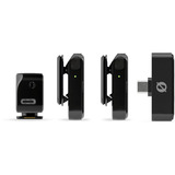 Rode Microphones Kit de cámara inalámbrico Micro USB-C, Micrófono negro