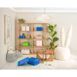 Room Copenhagen LEGO Ladrillo de almacenamiento 4 tapa superior translúcida, Caja de depósito verde claro/Transparente