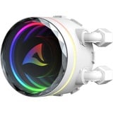 Sharkoon S80 RGB White AIO 240mm, Refrigeración por agua blanco