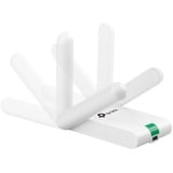 TP-Link TL-WN822N WLAN 300 Mbit/s, Adaptador Wi-Fi blanco, Inalámbrico, Mini-USB, WLAN, Wi-Fi 4 (802.11n), 300 Mbit/s, Blanco, Minorista