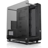 Thermaltake Core P6 Tempered Glass Mid Tower Midi Tower Negro, Caja abierta/Benchmark negro, Midi Tower, PC, Negro, SPCC, Vidrio templado, Juego, Azul, Verde, Rojo