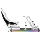 Thermaltake GR500 Snow Racing Simulator Cockpit, Sim Rig blanco