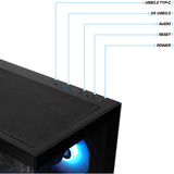 Thermaltake PC-000139-DE, Gaming-PC negro