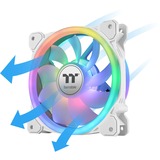 Thermaltake SWAFAN 12 RGB Radiator Fan TT Premium Edition White (3-Fan Pack), Ventilador blanco