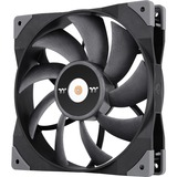 Thermaltake TOUGHFAN 14 Carcasa del ordenador Ventilador 14 cm Negro 1 pieza(s) negro, Ventilador, 14 cm, 500 RPM, 2000 RPM, 33,2 dB, 119,1 cfm