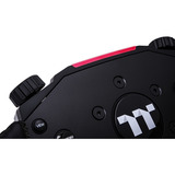 Thermaltake Volante de carreras G6 Direct Drive con paquete de pedales, Conjunto de simulador negro