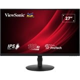 ViewSonic VG2708A-MHD pantalla para PC 68,6 cm (27") 1920 x 1080 Pixeles Full HD LED Negro, Monitor LED negro, 68,6 cm (27"), 1920 x 1080 Pixeles, Full HD, LED, 5 ms, Negro