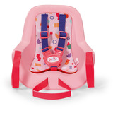 ZAPF Creation BABY born® Asiento de bicicleta, Accesorios para muñecas rosa neón/Azul