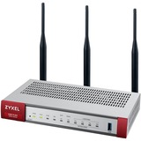 Zyxel USG FLEX 100W cortafuegos (hardware) 900 Mbit/s 900 Mbit/s, 270 Mbit/s, 100 Mbit/s, 989810,8 h, FCC 15 (B), CE EMC (B),BSMI, 802.11a, 802.11b, 802.11g, Wi-Fi 4 (802.11n), Wi-Fi 5 (802.11ac)