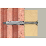 fischer Taco de expansión SX Plus 4x20, Pasador gris claro
