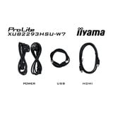iiyama XUB2293HSU-W7, Monitor LED blanco (mate)
