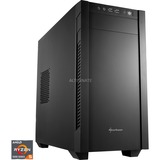 ALTERNATE SE-AMD-005, Gaming-PC negro