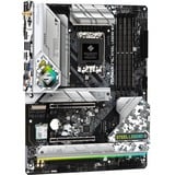 ASRock Z790 STEEL LEGEND WIFI, Placa base plateado/Negro