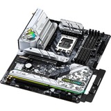 ASRock Z790 STEEL LEGEND WIFI, Placa base plateado/Negro