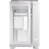 ASUS TUF Gaming GT502 Midi Tower Blanco, Cajas de torre blanco, Midi Tower, PC, Blanco, ATX, micro ATX, Mini-ITX, Juego, 16,3 cm