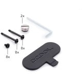 Alphacool Radiador HPE-45 de cobre completo 280mm blanco/Negro