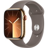 Apple Series 9, SmartWatch dorado/Marrón