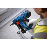 Bosch GNB 18V-38 Professional Pistola de clavos Batería, Nagler azul/Negro, Pistola de clavos, Cargador recto, Negro, Azul, 1,3 cm, 3,8 cm, 96 dB