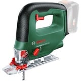 Bosch Universal Saw 18V-100 power jigsaws 2600 spm 2 kg, Sierra de calar verde, Área de agarre superior, Aluminio, Negro, Verde, -45 - 45°, Aluminio, Acero, Madera, Acero, 2600 spm