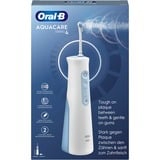 Braun AquaCare 4 Irrigador oral, Limpieza bucal blanco, Blanco, Irrigador dental inalámbrico, Cepillo dental oscilante, Botones, Batería, 159 mm