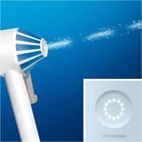 Braun AquaCare 4 Irrigador oral, Limpieza bucal blanco, Blanco, Irrigador dental inalámbrico, Cepillo dental oscilante, Botones, Batería, 159 mm