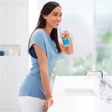 Braun AquaCare 4 irrigador oral, Limpieza bucal blanco, Blanco, Irrigador dental inalámbrico, Cepillo dental oscilante, Botones, Batería