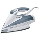 Braun TS775 ETP Plancha a vapor Suela de Eloxal 2400 W Gris, Blanco blanco/Azul, Plancha a vapor, Suela de Eloxal, 2,5 m, 200 g/min, Gris, Blanco, 50 g/min