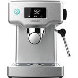 Cecotec Power Espresso 20 Barista Compact, Cafetera espresso acero fino cepillado