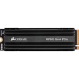 Corsair MP600 M.2 2000 GB PCI Express 4.0 3D TLC NAND NVMe, Unidad de estado sólido negro, 2000 GB, M.2