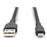 Digitus AK-600108-010-S, Cable negro