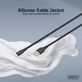 Digitus AK-600108-010-S, Cable negro