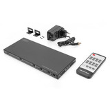 Digitus DS-55509, Conmutador HDMI gris