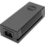 Digitus Inyector PoE+ 10 Gigabit Ethernet, 802.3at, 30 W negro, 802.3at, 30 W, 10 Gigabit Ethernet, 10,100,1000,2500,5000,10000 Mbit/s, IEEE 802.3at, Negro, 100 m, PoE, Poder