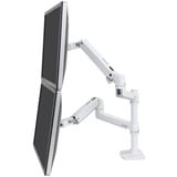 Ergotron LX Series 45-492-216 soporte para monitor 61 cm (24") Blanco Escritorio, Soporte de monitor blanco, 18 kg, 61 cm (24"), 75 x 75 mm, 100 x 100 mm, Ajustes de altura, Blanco